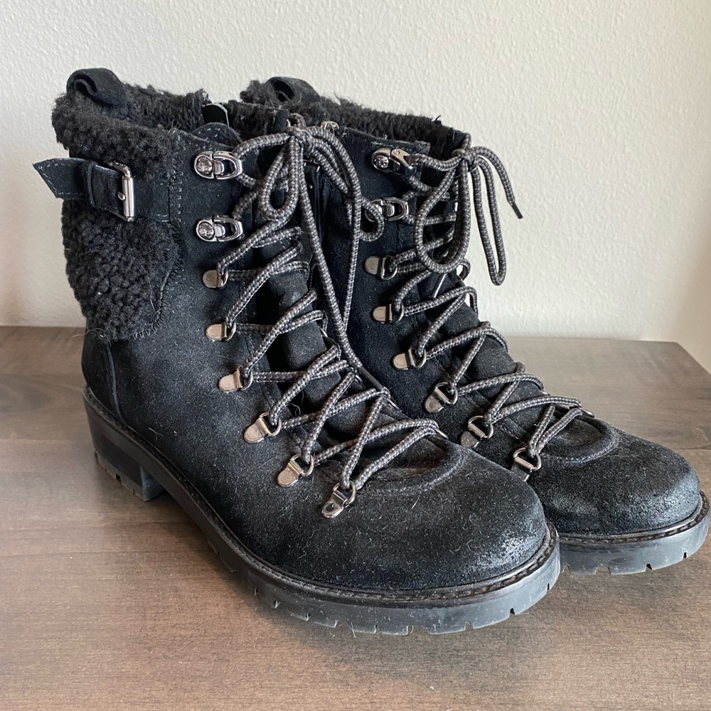 Black boots